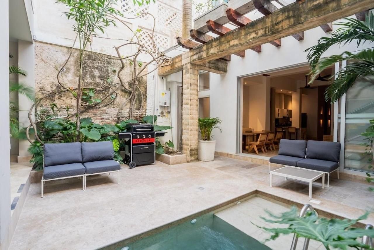 Сasa de vacaciones Colonial Con Piscina Privada/centro Cartagena