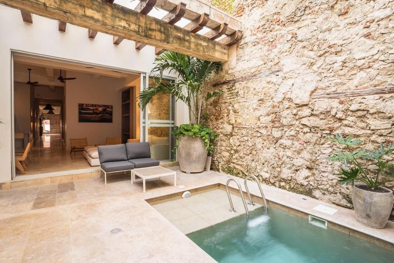 Colonial Con Piscina Privada/centro Сasa de vacaciones Cartagena