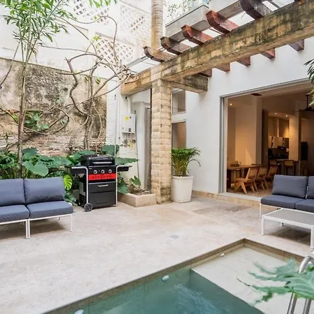Сasa de vacaciones Colonial Con Piscina Privada/centro Cartagena