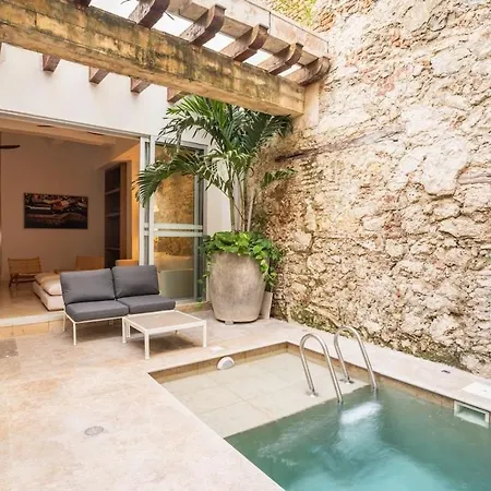 Colonial Con Piscina Privada/centro Сasa de vacaciones Cartagena